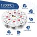 1200 Promade Fan Mix Tray | 12D Volume Lash Extensions | 0.05/0.07 Thickness | C/D Curl | Sizes 8-16 mm | Handmade Loose Fans for Flawless Eyelash Looks - Buy Online on GoSupps.com
