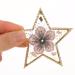 Baluue Star Shaped Nail Art Palette - Resin Mixing Plate with Golden Edge | Professional Manicure Tool for Nail Polish & Color Mixing - Buy Online on GoSupps.com