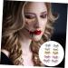 Beavorty 5 Pairs colored false eyelashes makeup glitter eyelashes with color on the end long eyelashes for halloween false lash extensions makeup eyelashes chemical fiber fluffy 3d - Buy Online on GoSupps.com
