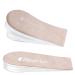 Thearches Adjustable Heel Lift Insole Inserts Orthotic Gel Height Increase Insoles for Women Men Leg Length Discrepancy Achilles tendonitis Heel Spurs Heel Pain Plantar Fasciitis Heel Injuries Beige S(W:3-7 M:5-8) - 3 Layers