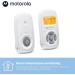 Motorola Nursery AM24 Audio Baby Monitor with Room Temperature Display, High Sensitivity Microphone, Two-Way Talk - White | Single MBP24 - Buy Online on GoSupps.com