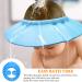Baby Waterproof Bath Cap - Adjustable Children Shampoo Visor (2 Pcs) | Kids Hair Washing Shield - Baby Shower Cap | 2 Colors Available - Buy Online on GoSupps.com