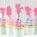 Migeaks 12Pcs Pink Glitter Fairy CupCake Topper with Wing Angel Fairy Cake Topper Flower Angel Fairy CupCake Picks Ballet Dancer Cake Topper for Wedding Bridal Shower Baby Shower Party Decorations - Buy Online on GoSupps.com
