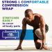 Premium Elastic Bandage Wrap 3 (2pk) - Strong Compression Self-Closing Reusable for Legs Arms Wrist Elbow Foot Knee - International Shipping Available - Buy Online on GoSupps.com