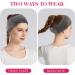 KinHwa 3 Pack Spa Facial Headband Makeup Hair Band Women Skincare Adjustable Microfibre Headband for Washing Face Sports Yoga Darkgray Darkgray 3 count (Pack of 1) - Buy Online on GoSupps.com