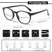 Cojwis 5 Pack Blue Light Filter Reading Glasses for Men & Women - Anti-Tiredness UV Protection Glare-Free 1.00x Magnification - Buy Online on GoSupps.com