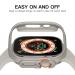 Recoppa Compatible for Apple Watch Ultra Case 49mm Shockproof Ultra-Thin Hard PC Bumper Case All-Around Edge Protective Cover Frame NO Screen Protector for iWatch Accessories Starlight 49mm Starlight - Buy Online on GoSupps.com