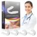 Mouth Guard for Grinding Teeth - Mouth Guard for Clenching Teeth at Night New Upgraded Dental Night Guard Stops Bruxism BPA Free for Kids & Adults 2 Sizes Pack of 4 (2 Pairs)