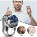 Mini Shaver Men Electric Fashion Washable Wet and Dry Shaver for Men Pocket Shaver Portable Electric Shaver for Men for Home Car and Travel (Silver) - Buy Online on GoSupps.com