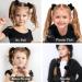 ADRIONE Satin Silk Hair Scrunchies 12 Pack - Large Black Scrunchies for Women's Thick Curly Hair - Buy Online on GoSupps.com