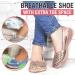 Creev Women's Closed Toe Sandals - Soft Leather Flat Leisure Shoes Breathable Hollow Design for Summer Hiking - Pink 43 EU & Rose Rood 42 EU - Buy Online on GoSupps.com