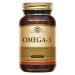 Solgar Omega 3 - Cardiovascular - Essential fatty acid for the body - Concentrated formula - Food supplement - Bottle of 30 capsules