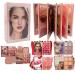 Palette de Maquillage - Longue Tenue Multicolore | Palette Maquillage Visage Complet Femme avec Blush - pour Femmes Filles D butant Quotidien Soir e Rencontres Transport S ance Photo Mariage