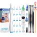 23Pcs Q-Grips Spiral Ear Wax Removal Tool Kit Screw Earwax Remover  Ear Syringe  Silicone Ear Cleaner Loop Stick Wood Bamboon Ear Pick  Ear Wax Irrigation Cleaning Earwax Kit Replacement Tip Heads Set of 32