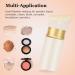 Falliny Retractable Foundation Makeup Brushes Travel Angled Kabuki Powder Brush Liquid Foundation Sunscreen Brush with Cover for Blending Liquid Blush Bronzer Cream or Flawless Powder Cosmetics Cream-Colored Small - Buy Online on GoSupps.com