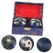 Gleavi 2-St Fitness Handball Meditation Balls | Baoding Fitness Equipment & Massage Globes | Panda Sport Gymnasium Essentials - Buy Online on GoSupps.com