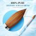 Kolinsky Acrylic Nail Brush Size 18 - White Swirl Blue Handle for Acrylic Application - Buy Online on GoSupps.com