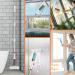 Window Squeegee 75 Inch Water Spray Window Cleaner Anti-Scratch Window Washer Equipment with 4 Poles and 4 Scrubbing Clothes for Cleaning Mirror Shower Glass High Window Car CA - Buy Online on GoSupps.com