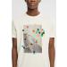 ESPRIT Jersey T-Shirt with Front Print in Grey - Stylish & Comfortable - Shop Internationally - Buy Online on GoSupps.com