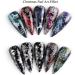 Snowflake Nail Foil Transfer Stickers - Christmas Nail Art Supplies for Festive Manicure - 10 Sheets - Buy Online on GoSupps.com