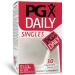 Natural Factors PGX Daily Singles Glucomannan from Konjac Root 2500mg per Serving Vegan 30 Convenient Sachets Lab-Tested Vegetarian Soy Free Gluten Free Non GMO