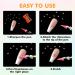 Rhinestone Picker Set - 4Pcs Self-Adhesive Wax Pencil for Nail Gems | Diamond Applicator & Dotting Tool with Sharpener - DIY Nail Accessories - Buy Online on GoSupps.com