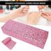 Hand Pillow with Shining Sequins - Washable Nail Art Placemat & Hand Rest Cushion (Pink) | International Shipping Available - Buy Online on GoSupps.com