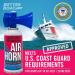 Marine Grade 3.5 oz Air Horn for Boating Safety | Canned Boat Accessories - Buy Online on GoSupps.com