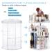 360 Rotating Makeup Organizer - Acrylic Vanity Carousel for Cosmetic Storage - Buy Online on GoSupps.com