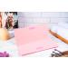 Glamza Hair Straightener Mat & Pouch - Made from Heat Resistant Safety Felt - Ideal for Home & Travel (Pink) - Buy Online on GoSupps.com