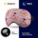 Buy Halloween Pumpkins Flower Sleeping Mask | Soft Adjustable Light-Blocking Eye Cover for Sleep - Perfect for Men Women Girls & Boys - Buy Online on GoSupps.com