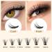 High-Quality Individual False Eyelashes - 30D 0.07 C Curl Mix 8-14mm | Reusable DIY Cluster Lashes for Stunning Eye Makeup - Buy Online on GoSupps.com