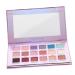 WOONEKY 1pc 15 Portable Eyeshadow Compact Eyeshadow Palette Cosmetic Eye Shadows Cosmetic Pallet