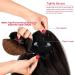 24 Inch Straight Drawstring Ponytail Extension | Natural Synthetic Hair | Clip-in Hairpiece for Women (#1B) - Buy Online on GoSupps.com