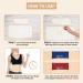 Castor Oil Pack Wrap Organic Cotton Waist and Neck Oil Packs Reusable Castor Oil Pack Wrap Kit for Relieve Stress Liver Detox Sleep Aid Adjustable Compress Wrap Kit Washable (Khaki) - Buy Online on GoSupps.com