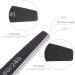 Uraqt 16-Piece Double-Sided Nail File Set 180/240 - Disposable Gel Nail Files in Purple & Black | Perfect Nail Care Tools & Accessories - Buy Online on GoSupps.com