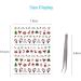 Shop Christmas Nail Stickers - 12 Sheets of Festive Nail Art for International Shipping - Buy Online on GoSupps.com