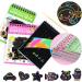 16 Pack Scratch Arts & Crafts Notebooks for Kids with Stencils and Wooden Stylus - Art Party Supplies - Buy Online on GoSupps.com
