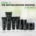 Tiege Hanley Mens Skin Care Set Revitalization Skin Care Routine for Men (System Level 4) - Men's Skincare Set for Fine Lines Includes Face Wash Scrub Moisturizer Eye Cream Face Serum Clay Mask - Buy Online on GoSupps.com