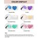 2 Pcs Purple Blue Glitter Eyeliner Liquid Liner Set - High Pigmented & Waterproof Eye Makeup Pen - Buy Online on GoSupps.com