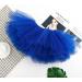 REETAN Royal Blue Ballet Tutu Skirt for Women and Girls - Six-Layered Tulle Elastic Dance Skirt - Buy Online on GoSupps.com