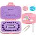 Kids Tooth Holder Keepsake Box - Pink Tooth Container for Tooth Fairy - Lost Teeth Storage Solution - Buy Online on GoSupps.com