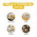 YAAJ Butterscotch Butternuts for decorating cakes ice cream etc. 250 g - Buy Online on GoSupps.com