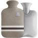 1L Heat Bottle with Soft Cover - Hot & Cold Compress for Pain Relief | Ideal Winter Hand & Foot Warmers - Buy Online on GoSupps.com