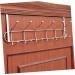 Alipis 6 Hanger Home Rack Storage Organizer Cabinet Clothes Stainless Door Hooks for Steel Hook Kitchen medium As Shown - Buy Online on GoSupps.com