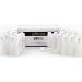 Clear Empty 5.5 ml Lip Balm Tubes with White Caps - Pack of 50 - Buy Online on GoSupps.com
