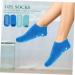 FRCOLOR 2 Pairs Gel Socks Moisturizing Socks Foot Covers Cotton Yarn Socks Spa Socks Gel Foot Sleeves Care Essential Oil Women's Socks Nursing Socks Miss Foot Socks Vegetable Gel 22x10x1cm - Buy Online on GoSupps.com
