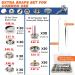 Heavy Duty Snap Fasteners Kit with Pliers for Metal Snap Installation - 15mm Marine Snaps for Boat Cover/Canvas/Carpet/Leather - Stainless Steel - MinliGUY - Buy Online on GoSupps.com