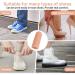 Xumann 12 PCS Gel Toe Protectors for Women Cuttable Toe Caps to Prevent Calluses, Corns, and Blisters - Buy Online on GoSupps.com