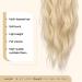 FESHFEN Ponytail Extensions Drawstring Ponytails Hair Extension Platinum Blonde Long Curly Wavy Hair Piece Synthetic Pony Tail Hairpieces for Women 18 inch 18 Inch Platinum Blonde - Buy Online on GoSupps.com